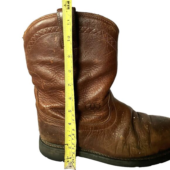 Ariat WorkHog Boots Steel Toe Waterproof Leather Oil Resistant 11 EE 36588 Brown main image 5